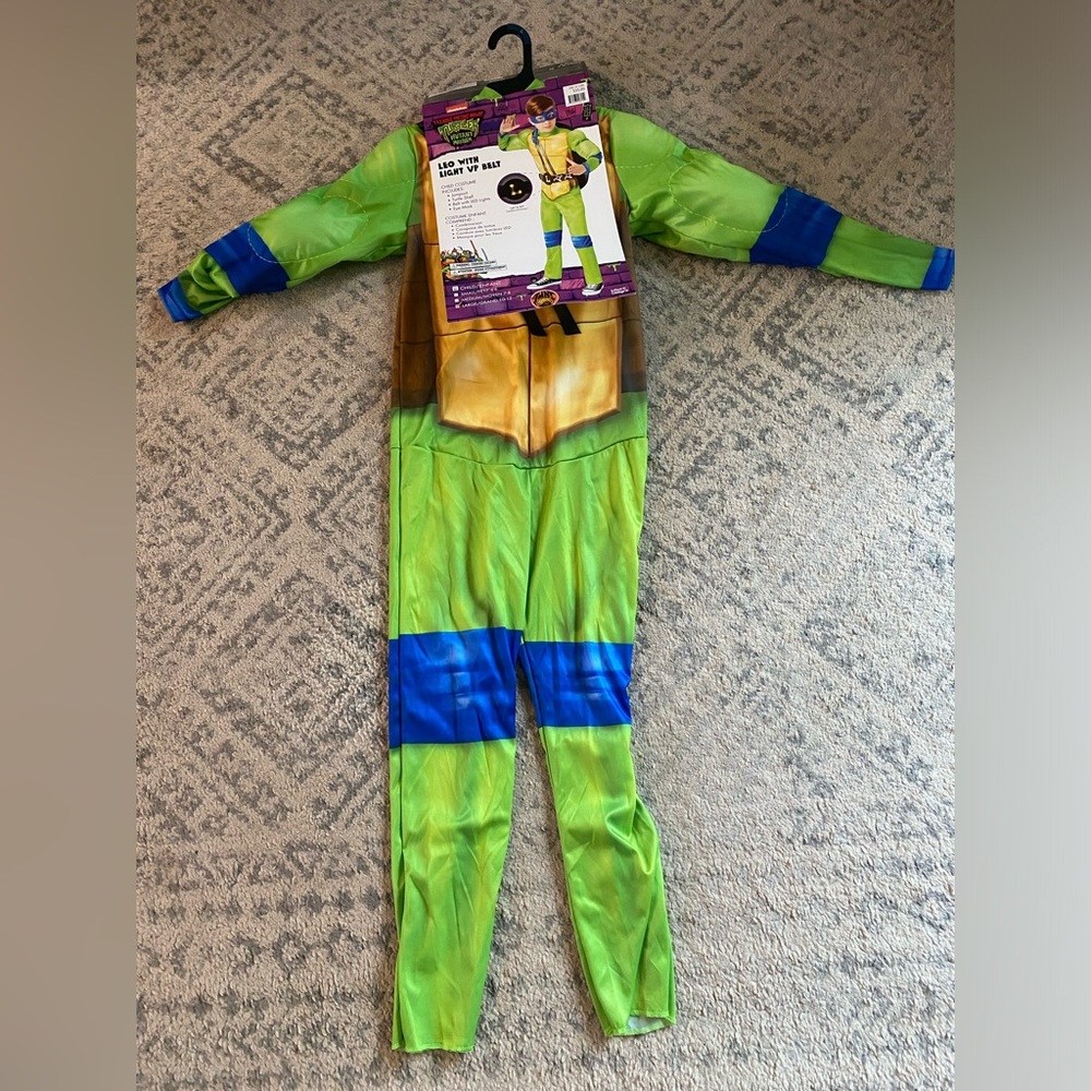 Kids Leonardo ninja turtles costume